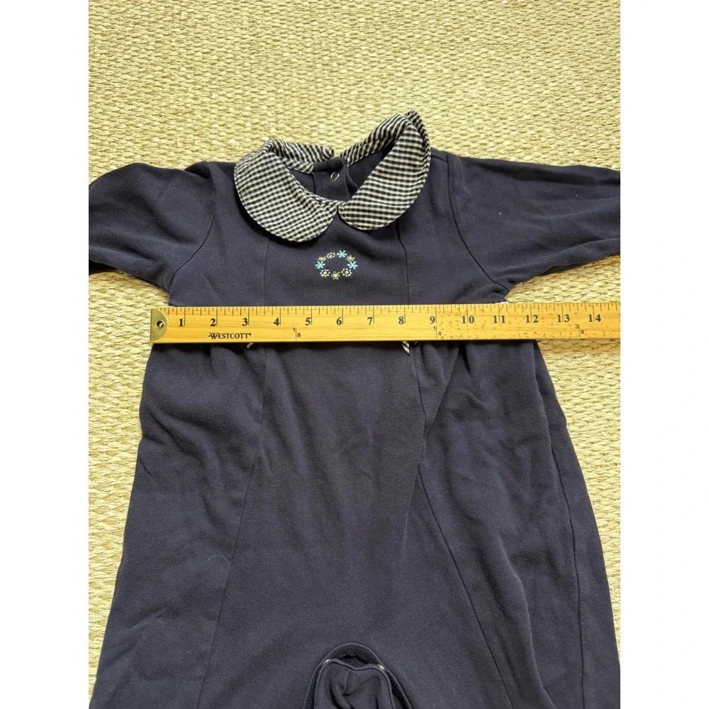 Gymboree vintage rainbow tag romper jumper nautical 18-24 Months 90's Y2K
